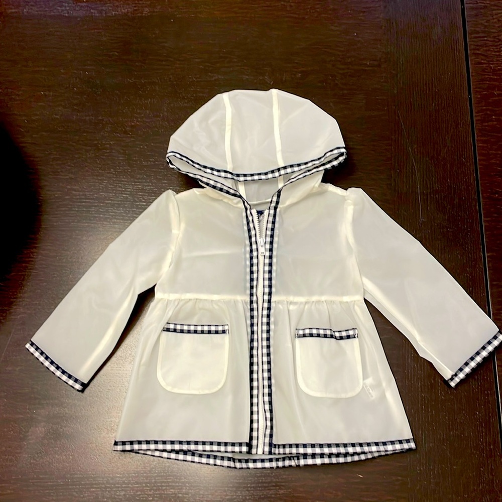 Janie and Jack Raincoat. Size 12-18 months